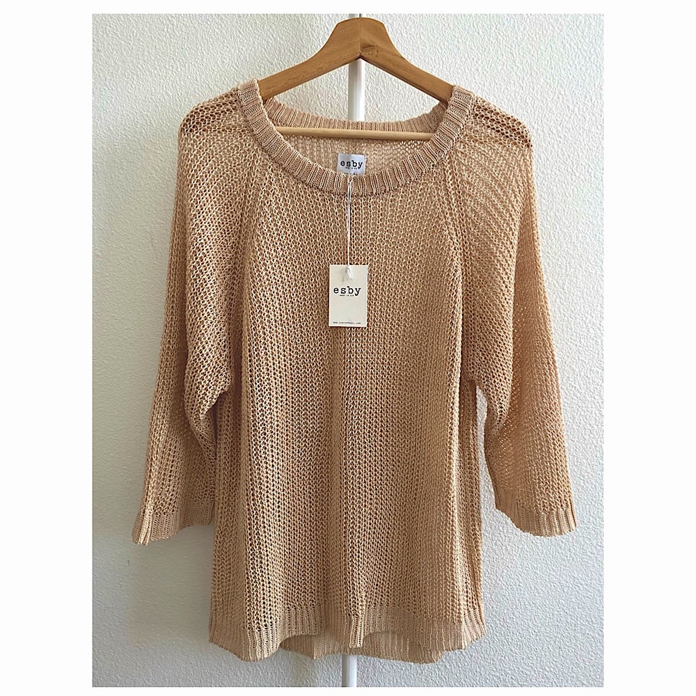 Esby Apparel linen Lucy sweater